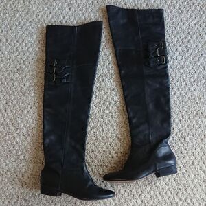 Joie Coachella Buckle Over The Knee Boots Size 36